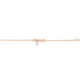 18KT Rose Gold Infinity Pendant With Chain,,hi-res 2
