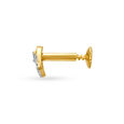 Mia by Tanishq 18KT Yellow Gold Diamond Nose Pin,,hi-res 2