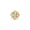 Mia by Tanishq 18KT Yellow Gold Diamond Nose Pin,,hi-res 