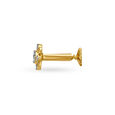 Mia by Tanishq 18KT Yellow Gold Diamond Nose Pin,,hi-res 2