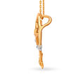 Mia by Tanishq 18KT Yellow Gold Garland Pendant,,hi-res 2