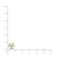 18KT Yellow Gold Diamond Stud Earrings,,hi-res 4