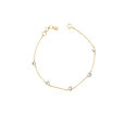 Musical Drops Gold & Diamond Bracelet,,hi-res 