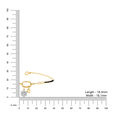 Mia by Tanishq 14KT Yellow Gold Charmed Union Mangalsutra Bracelet 5