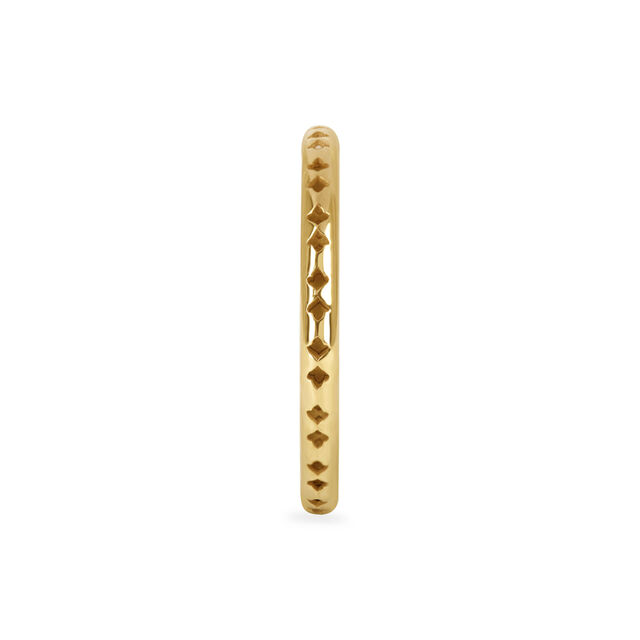 18KT Yellow Gold Slender Sweetheart Finger Ring,,hi-res 3