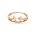 18KT Rose Gold You Complete Me Finger Ring,,hi-res 2
