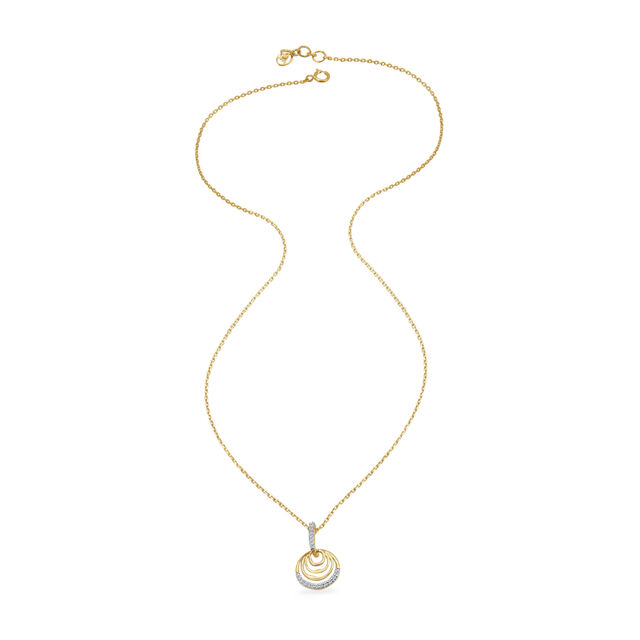 Lovely Loops Gold Pendant and Chain,,hi-res 3