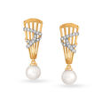 18KT Yellow Gold Hand-In-Glove For Life Drop Earrings,,hi-res 