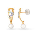 18KT Yellow Gold Hand-In-Glove For Life Drop Earrings,,hi-res 2
