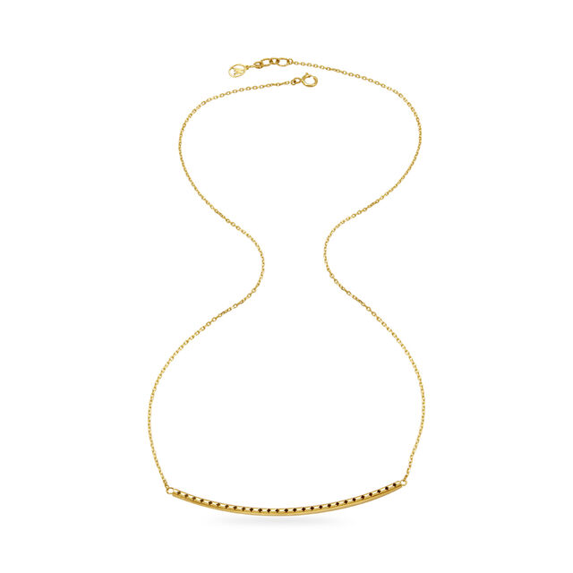 Curvy Beauty Gold Necklace,,hi-res 4