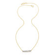 18KT Yellow Gold Morse Code Necklace,,hi-res 3