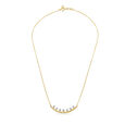 18KT Yellow-White Gold Blooming Bud Necklace,,hi-res 