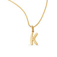 Letter Perfect 'K' Gold Pendant,,hi-res 2