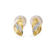 Paisley Power Gold Stud Earrings,,hi-res 