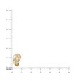 Paisley Power Gold Stud Earrings,,hi-res 3