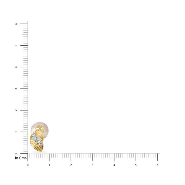 Paisley Power Gold Stud Earrings,,hi-res 3