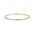Solar Eclipse Rose Gold Bangle 