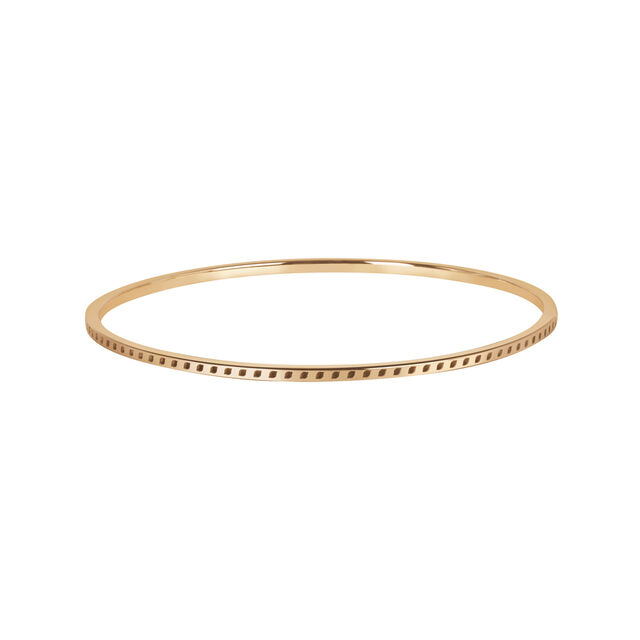 Solar Eclipse Rose Gold Bangle 