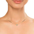 18KT Yellow Gold A Budding Heart Mangalsutra 3