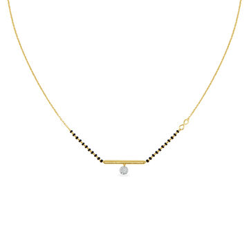 18KT Yellow Gold Everlasting Accord Mangalsutra