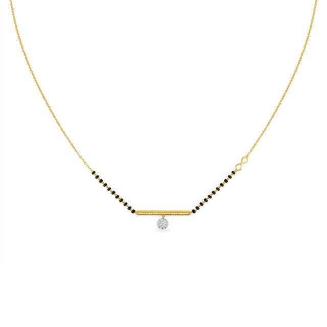 18KT Yellow Gold Everlasting Accord Mangalsutra 