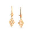 18KT Gold Hoop Earrings & Pendant Set For Your Precious One,,hi-res 2