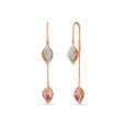 18KT Rose Gold Bringing Spring To Your Earrings,,hi-res 2