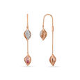 18KT Rose Gold Bringing Spring To Your Earrings,,hi-res 3