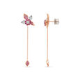 18kt Rose Gold Springs Favorite Diamond Drop Earrings 2