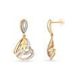 Shine Like a Diamond in18kt Gold Drop Earrings,,hi-res 3