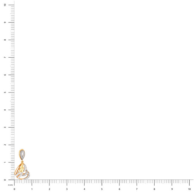 Shine Like a Diamond in18kt Gold Drop Earrings,,hi-res 5