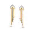 18kt Rose Gold Be in the Spotlight with Gold Drop Earrings,,hi-res 