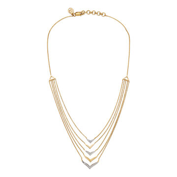 18KT Rose Gold Necklace for Special Occasions