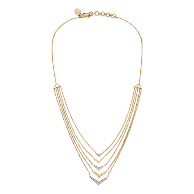 18KT Rose Gold Necklace for Special Occasions 