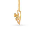 18KT Yellow Gold A Pendant For Inseparable Friends,,hi-res 2
