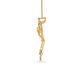 Charming 18KT Yellow-White Gold Pendant To Sparkle Up Your Festivities 2