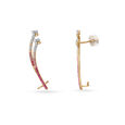 18KT Yellow Gold & Diamond Earrings as Enchanting as You,,hi-res 2