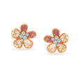 18KT Rose Gold Earrings - Celebration of Spring,,hi-res 