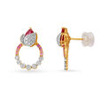 Dainty 18KT Yellow Gold Ear Hoop Earrings,,hi-res 