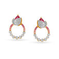 Dainty 18KT Yellow Gold Ear Hoop Earrings,,hi-res 2