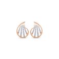 18 KT Rose Gold Sleek Diamond Stud Earrings,,hi-res 