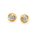 18KT Yellow Gold Earrings To Fortify Your Friendship,,hi-res 