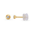 18KT Yellow Gold Earrings To Fortify Your Friendship,,hi-res 2