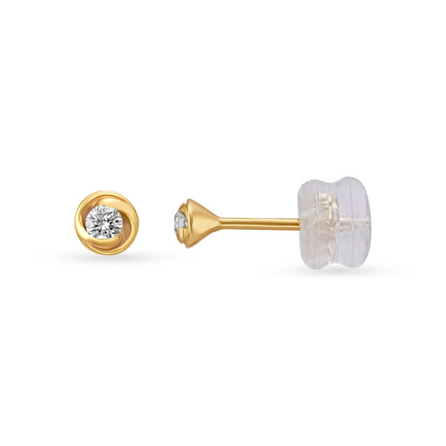 18KT Yellow Gold Earrings To Fortify Your Friendship,,hi-res 2