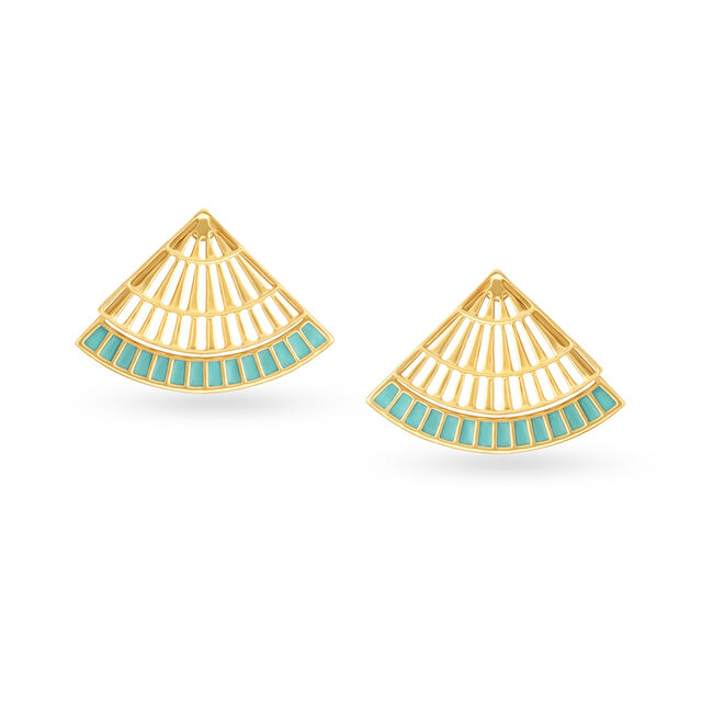 Customizable 18kt Gold Stud Earrings,,hi-res 2