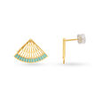 Customizable 18kt Gold Stud Earrings,,hi-res 3