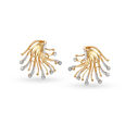 Dazzling Diamond Crafted in 18kt Gold Stud Earrings 