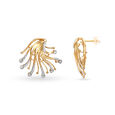 Dazzling Diamond Crafted in 18kt Gold Stud Earrings 2