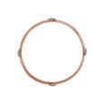 Sleek 18kt Gold Bangle for the Bold Mia Woman 2