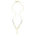 18KT Yellow Gold Diamond-studded Mangalsutra 4